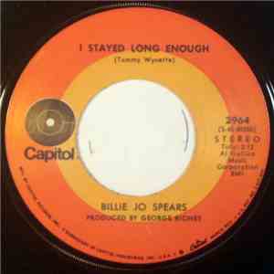 Billie Jo Spears - I Stayed Long Enough / Come On Home download free