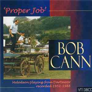Bob Cann - 'Proper Job' download free