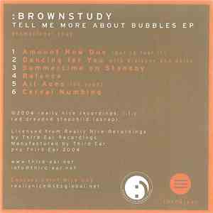 :Brownstudy - Tell Me More About Bubbles EP download free
