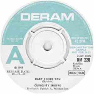 Curiosity Shoppe - Baby I Need You download free
