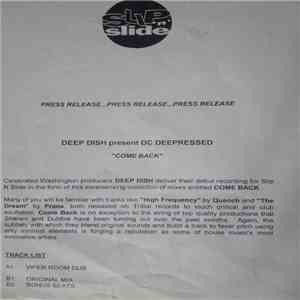 Deep Dish Present DC Deepressed - Come Back download free