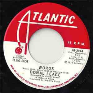 Donal Leace - Words download free
