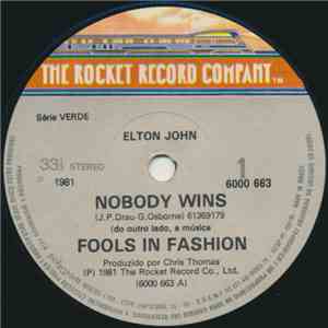 Elton John - Nobody Wins download free
