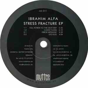 Ibrahim Alfa - Stress Fracture EP download free