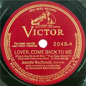 Jeanette MacDonald - Lover, Come Back To Me / One Kiss download free