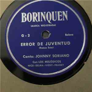 Johnny Soriano Con Los Melodicos  - La Plata / Error De Juventud download free