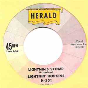 Lightnin' Hopkins - Lightnin's Stomp / Hear Me Talkin' download free