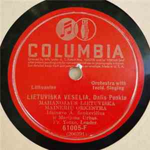 Mahanojaus Lietuviška Mainerių Orkestra - Lietuviška Veseilia, Dalis Penkta / Dalis Šešta download free