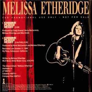 Melissa Etheridge - Chrome Plated Heart download free