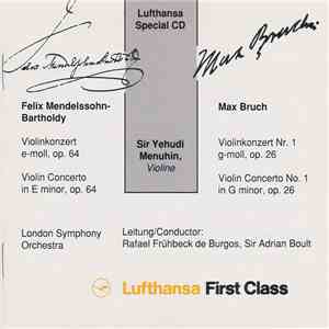 Mendelssohn, Bruch, Menuhin, De Burgos, Boult - Violin Concertos download free
