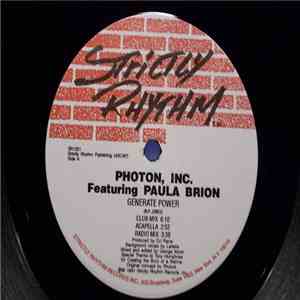 Photon, Inc. Featuring Paula Brion - Generate Power download free