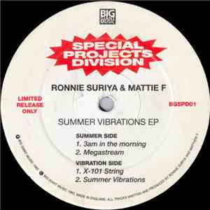 Ronnie Suriya & Mattie F - Summer Vibrations EP download free