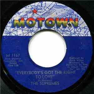The Supremes - Everybody's Got The Right To Love / But I Love You More download free
