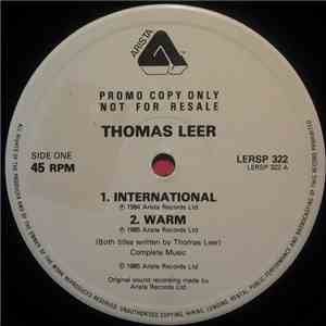 Thomas Leer - The Scale Of Ten download free